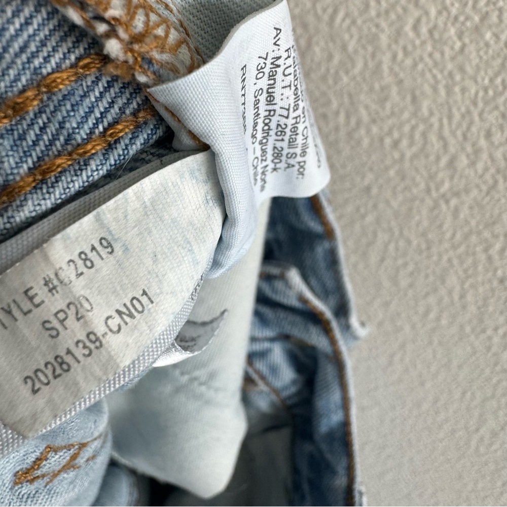 Madewell The Perfect Vintage Jean in Fitzgerald Wash *** CROPPED RAW HEM *** - Picture 10 of 11